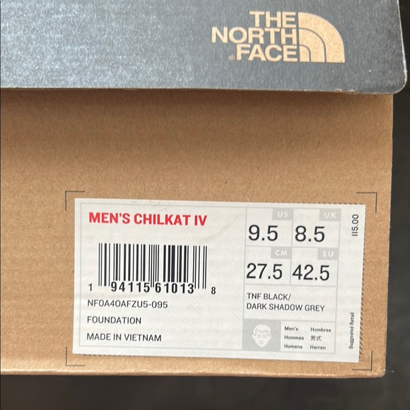 The North Face Men's Black and Gray Hiking Boots
Outdoors Hiking 🥾 - Picture 4 of 8